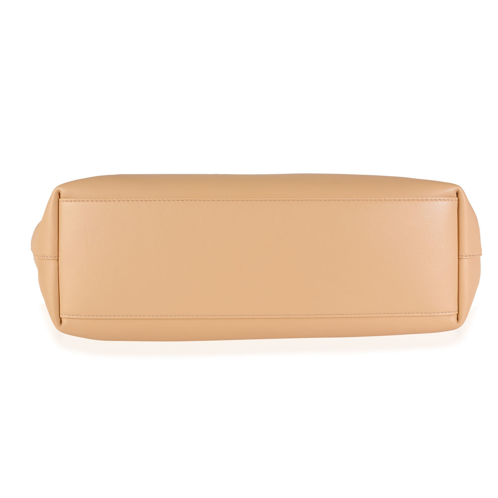 Bottega Veneta Almond Calfskin Leather Medium Point Bag - Picture 5 of 8